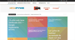 Desktop Screenshot of megapyme.com