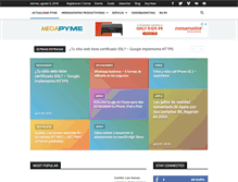 Tablet Screenshot of megapyme.com